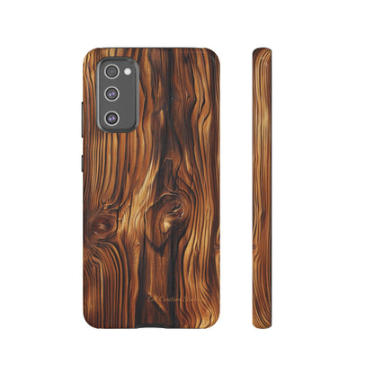 "Wood Grain Elegance" Tough Samsung Galaxy Cases