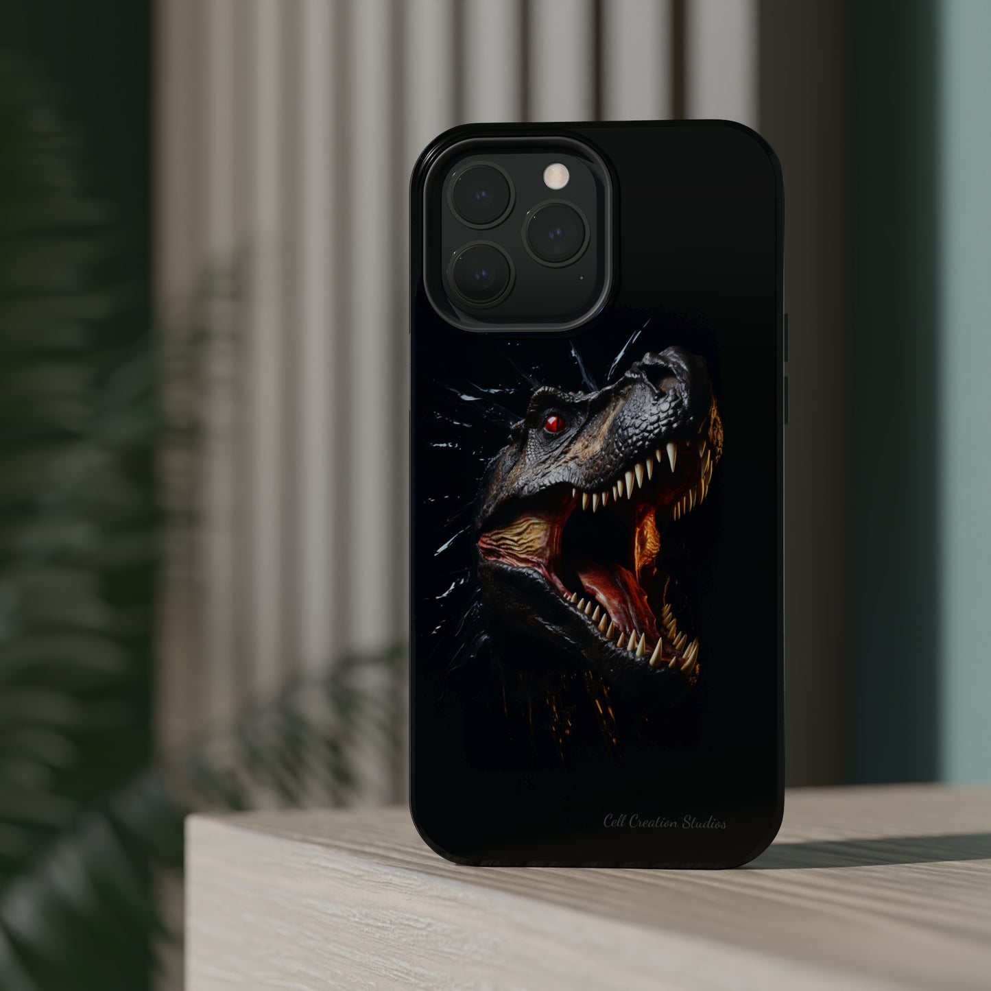 "Jurassic Impact" T-Rex Phone Case -MagSafe Tough Cases