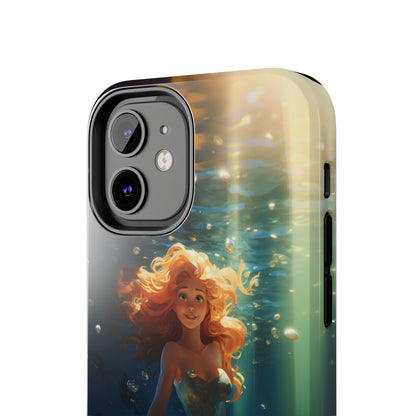 Dive into Enchantment with Our "Ariel Little Mermaid" Phone Case -Tough Phone Cases