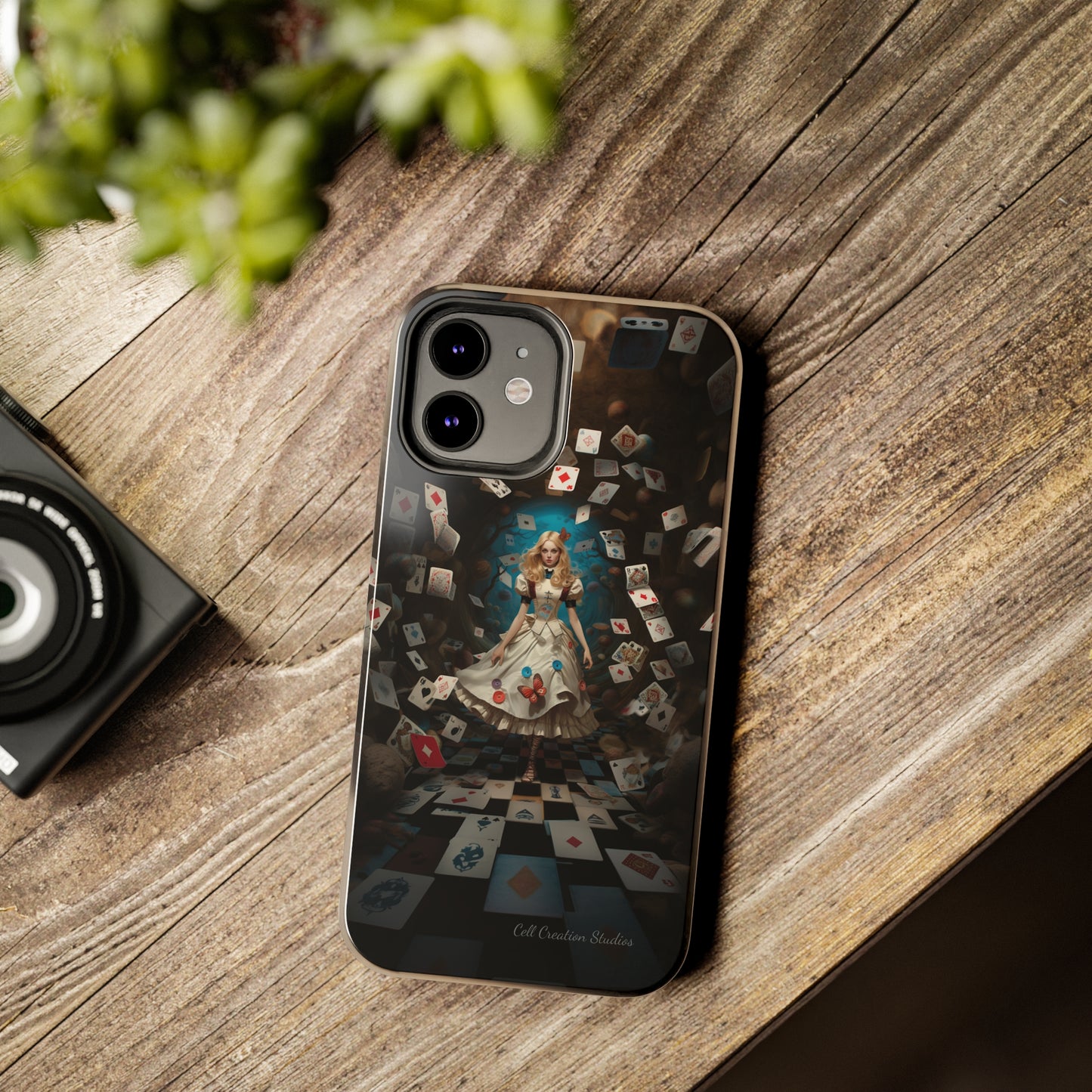 Introducing the "Alice in Wonderland" Cell Phone Case – A Journey Through Imagination -Tough Phone Cases