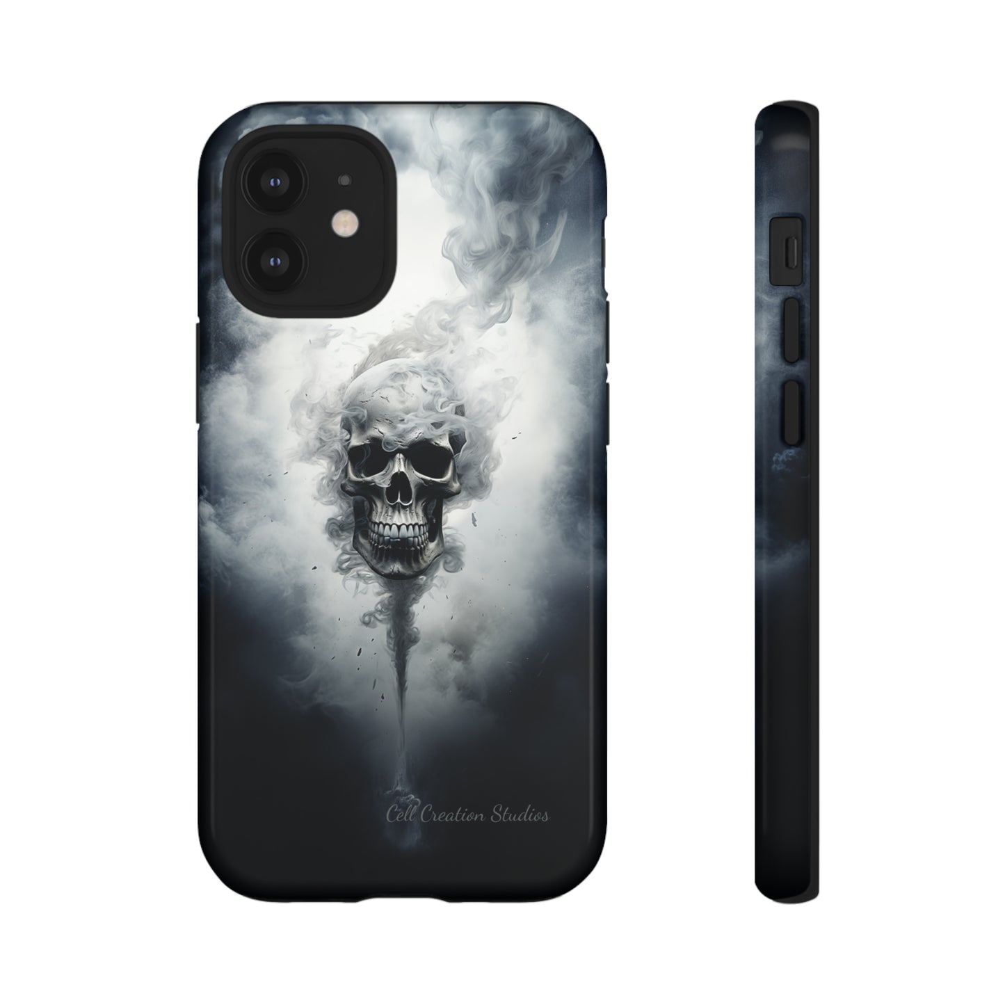 "Mystic Smoke Skull" -Tough iPhone Cases