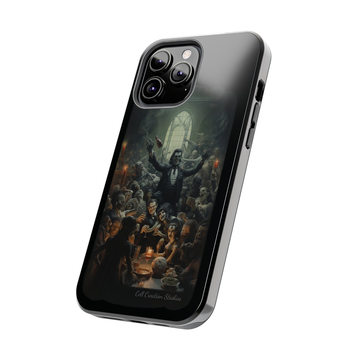 Introducing the "Monstrous Feast" Cell Phone Case – Halloween Dinner Party in Your Pocket -Tough Phone Cases