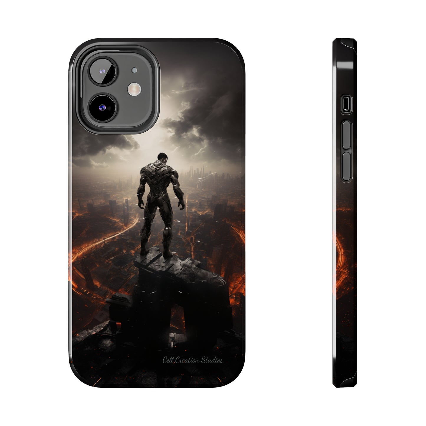 Introducing the "Cyber Guardian" Cell Phone Case – Embrace Futuristic Heroism -Tough Phone Cases