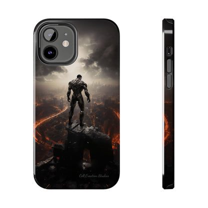 Introducing the "Cyber Guardian" Cell Phone Case – Embrace Futuristic Heroism -Tough Phone Cases