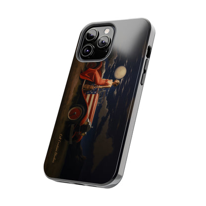 Introducing the "Desert Dreamer - 1920s Americana" Cell Phone Case – Embrace Nostalgic Elegance with Vintage Desert Charm -Tough Phone Cases