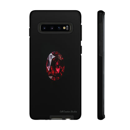 "Ruby Radiance" Phone Case -Tough Cases