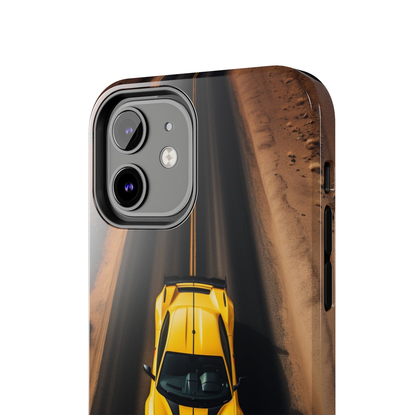 Introducing the "Desert Speedster" Cell Phone Case – Feel the Thrill of a Ferrari Racing through the Desert! -Tough Phone Cases