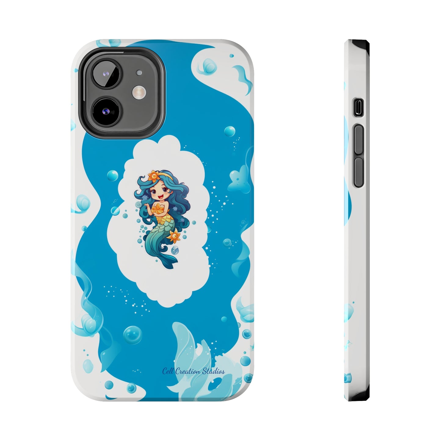 "Mermaid Elegance" -Tough iPhone Cases