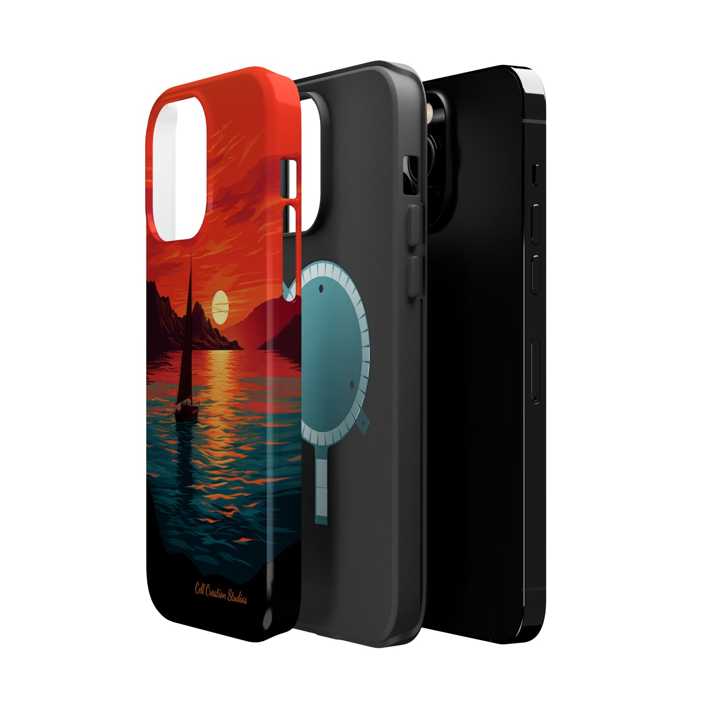 "Serenity at Sunset" -MagSafe Tough iPhone Cases