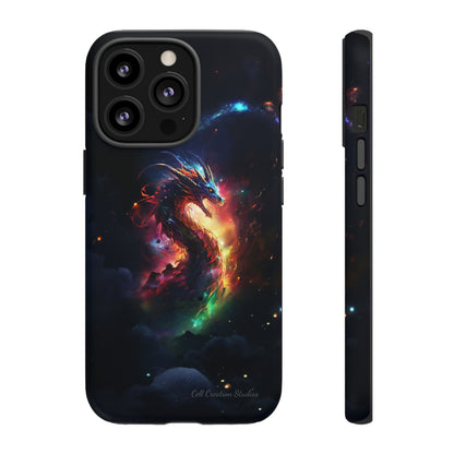 "Cosmic Dragon Unleashed" -Tough iPhone Cases