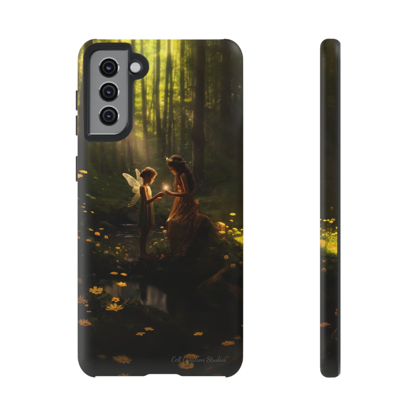 Introducing the "Forest Fairy of Kindness" Cell Phone Case – Where Magic Meets Compassion -Tough Cases