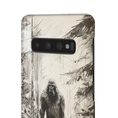 "Bigfoot in the Wilderness" Cell Phone Case – Encounter Bigfoot's Mystery -Snap Cases