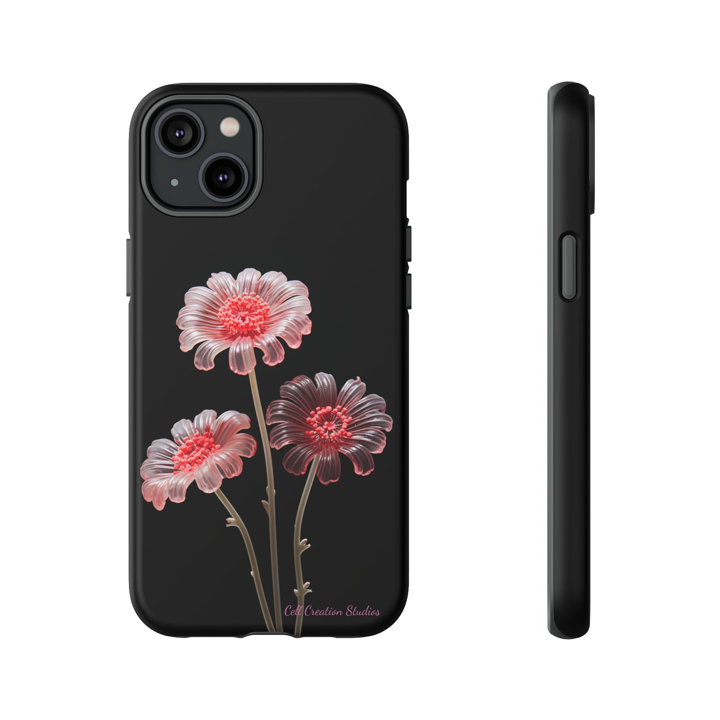 The "Desert Rose Glass Blossom" Phone Case -Tough Cases