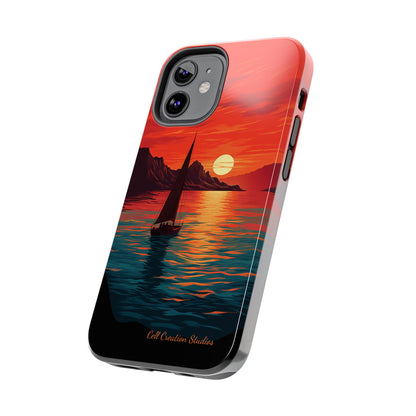 "Serenity at Sunset" -Tough iPhone Cases