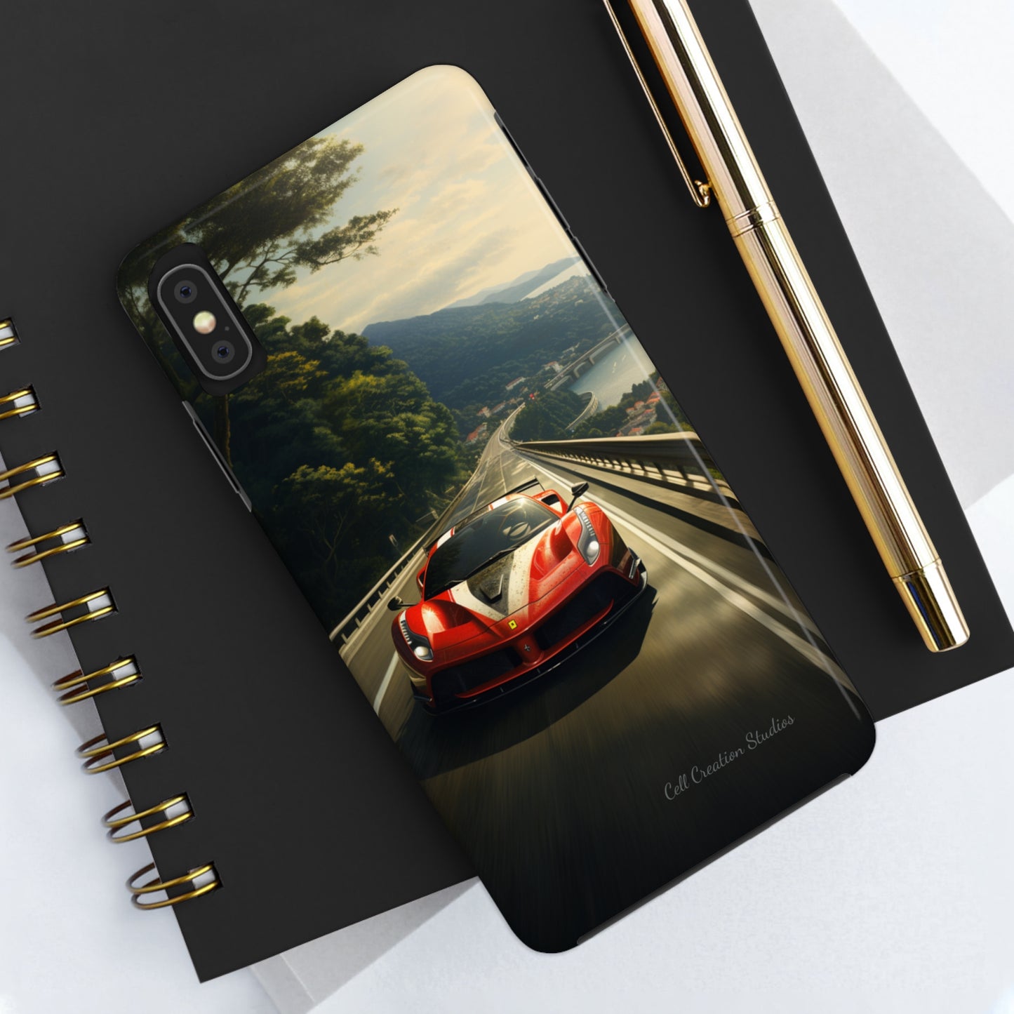 "Tropical Thrill Ferrari Edition" -Tough iPhone Cases