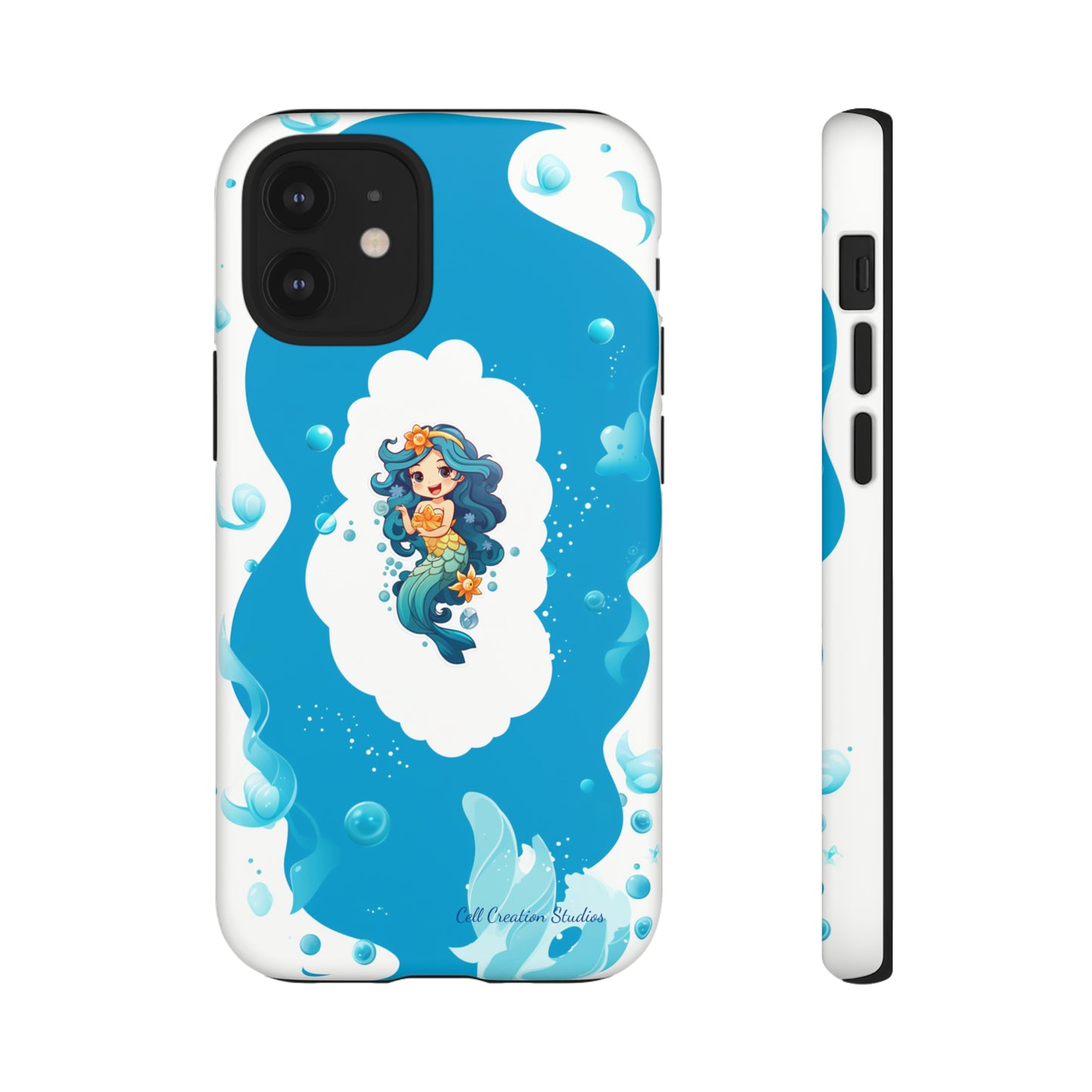 "Mermaid Elegance" -Tough iPhone Cases