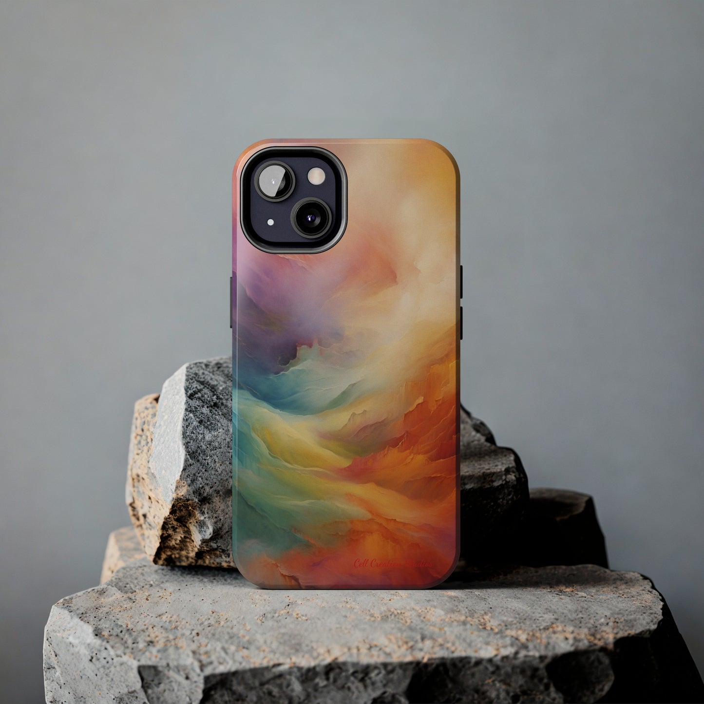 Introducing the "Colorful Spectrum" Cell Phone Case – Dive into a World of Vibrant Hues -Tough Phone Cases