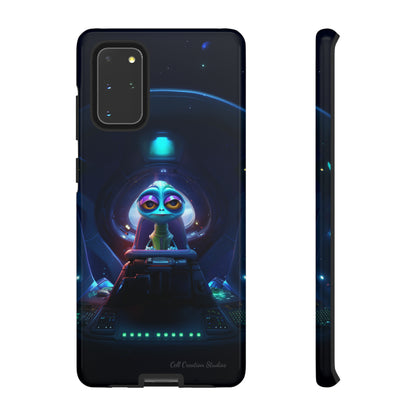 The "Cosmic Cruising Bored Alien" Phone Case -Tough Cases