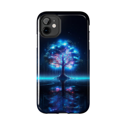 Introducing the "Luminous Tree" Cell Phone Case – Illuminate Your Style with Nature's Glow -Tough Phone Cases