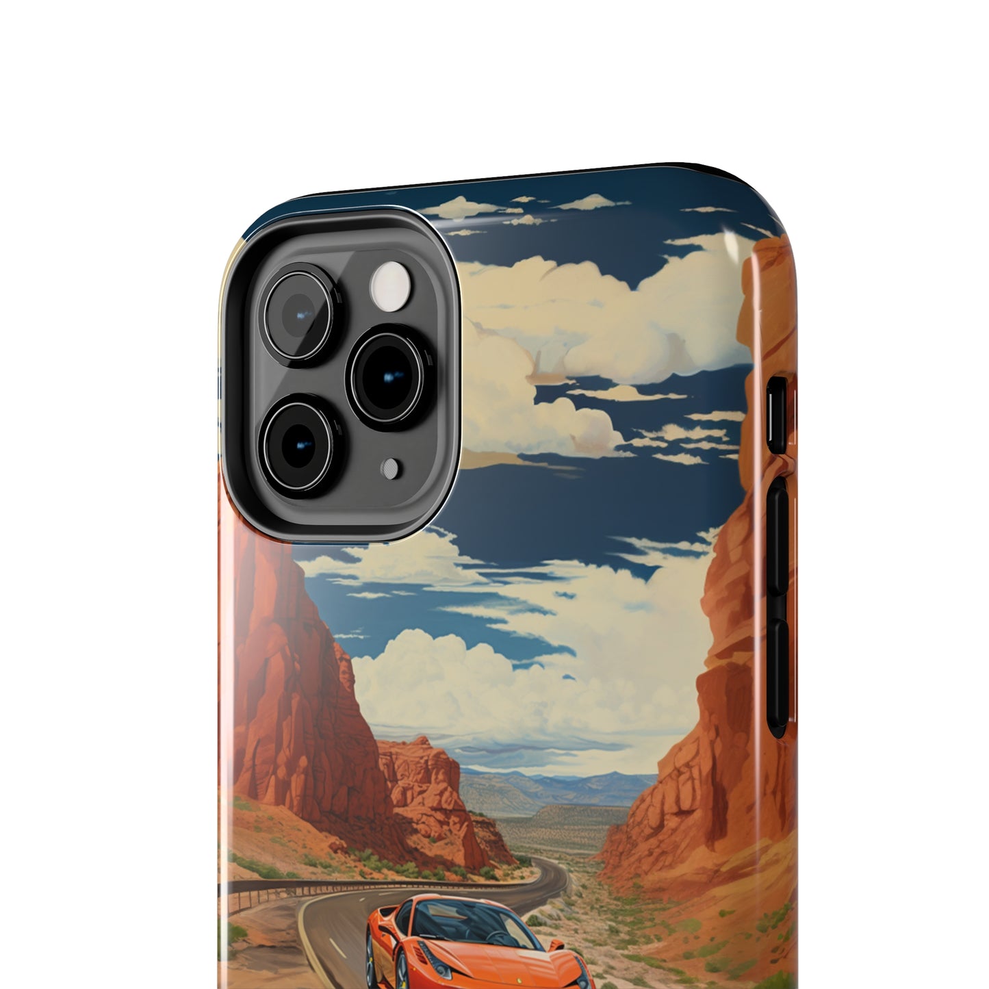 "Desert Racer Ferrari Edition" -Tough iPhone Cases