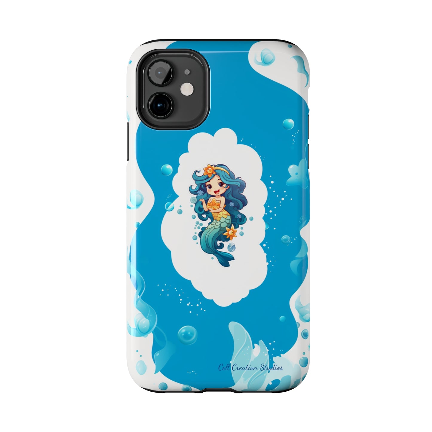 "Mermaid Elegance" -Tough iPhone Cases