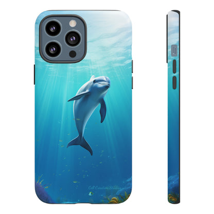 The "Dolphin Serenity" -Tough iPhone Cases