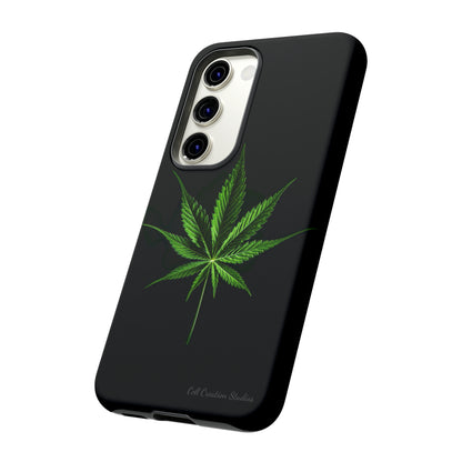 "Cannabis Chic" Marijuana Leaf Phone Case -Tough Cases