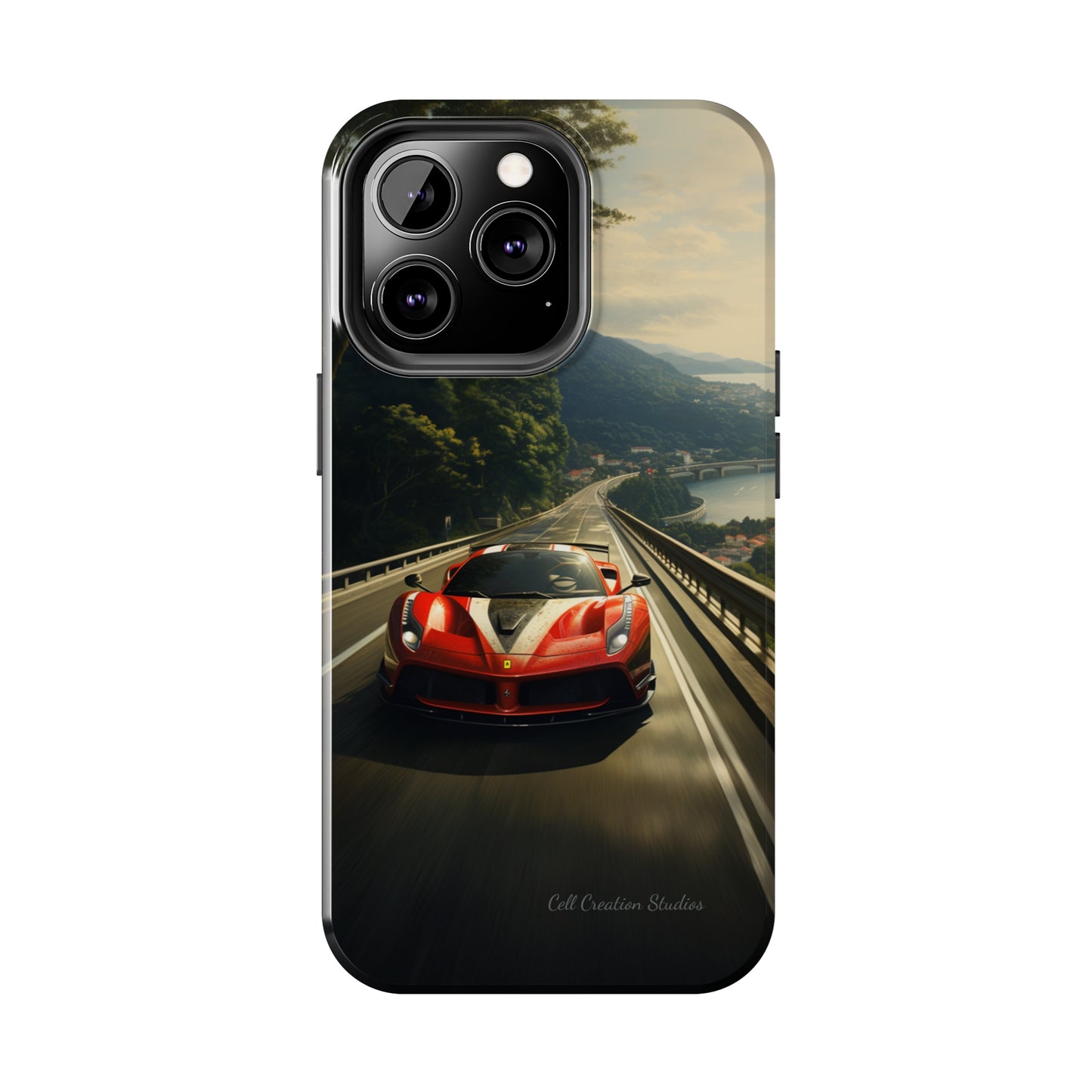 "Tropical Thrill Ferrari Edition" -Tough iPhone Cases