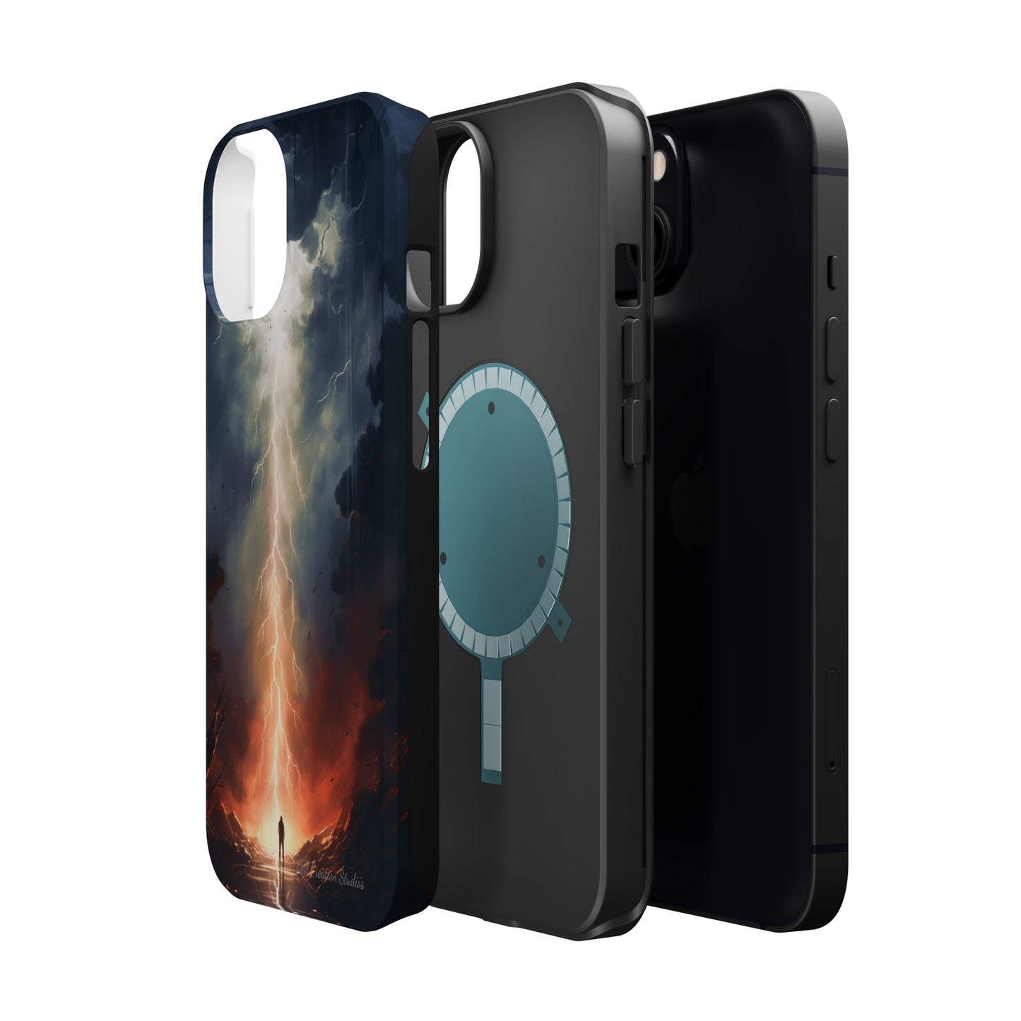 Introducing the "Thunderstrike" Cell Phone Case – Feel the Pulse of the Storm -MagSafe Tough Cases