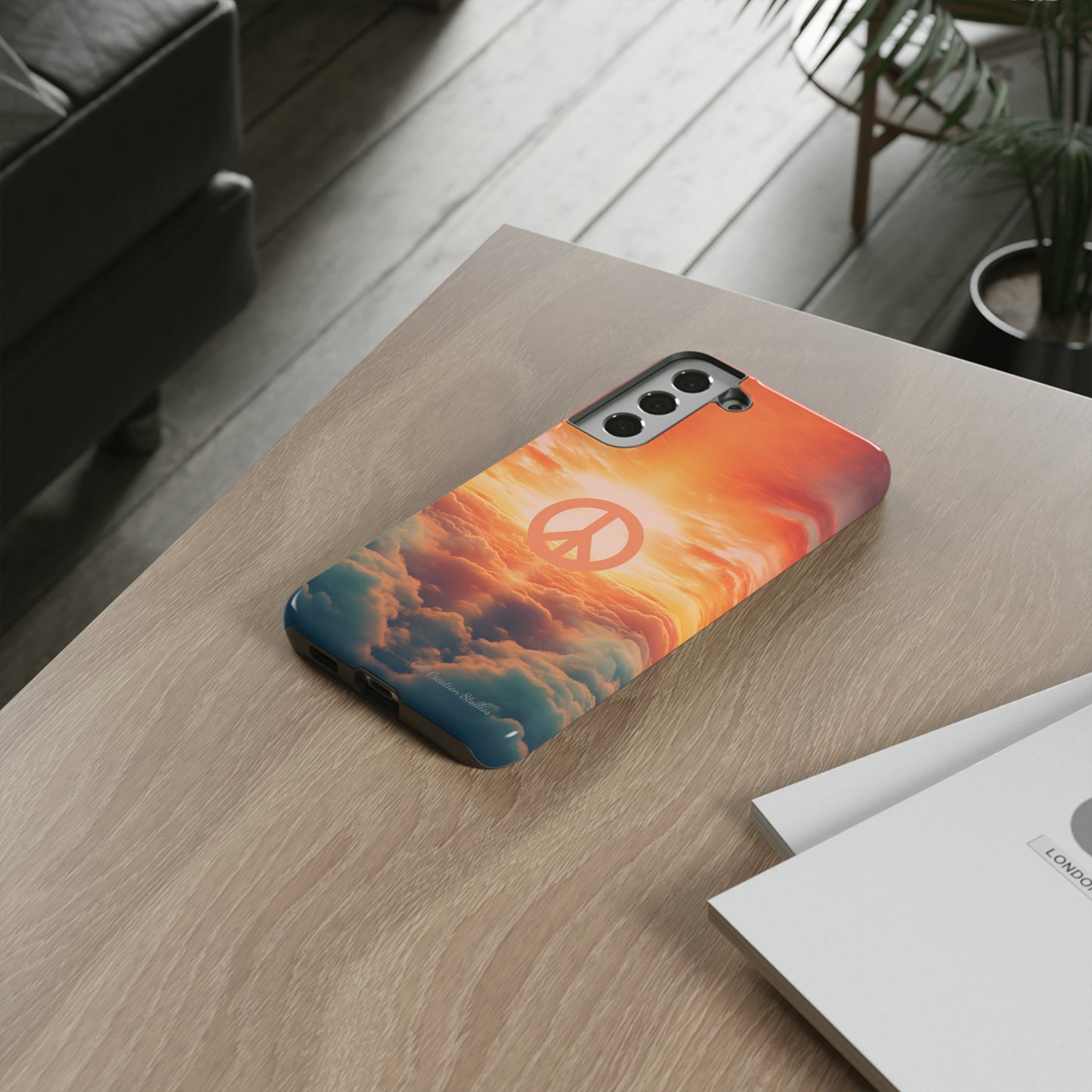 Introducing the "Sky Peace" Cell Phone Case – Carry Tranquility in Your Pocket -Tough Cases