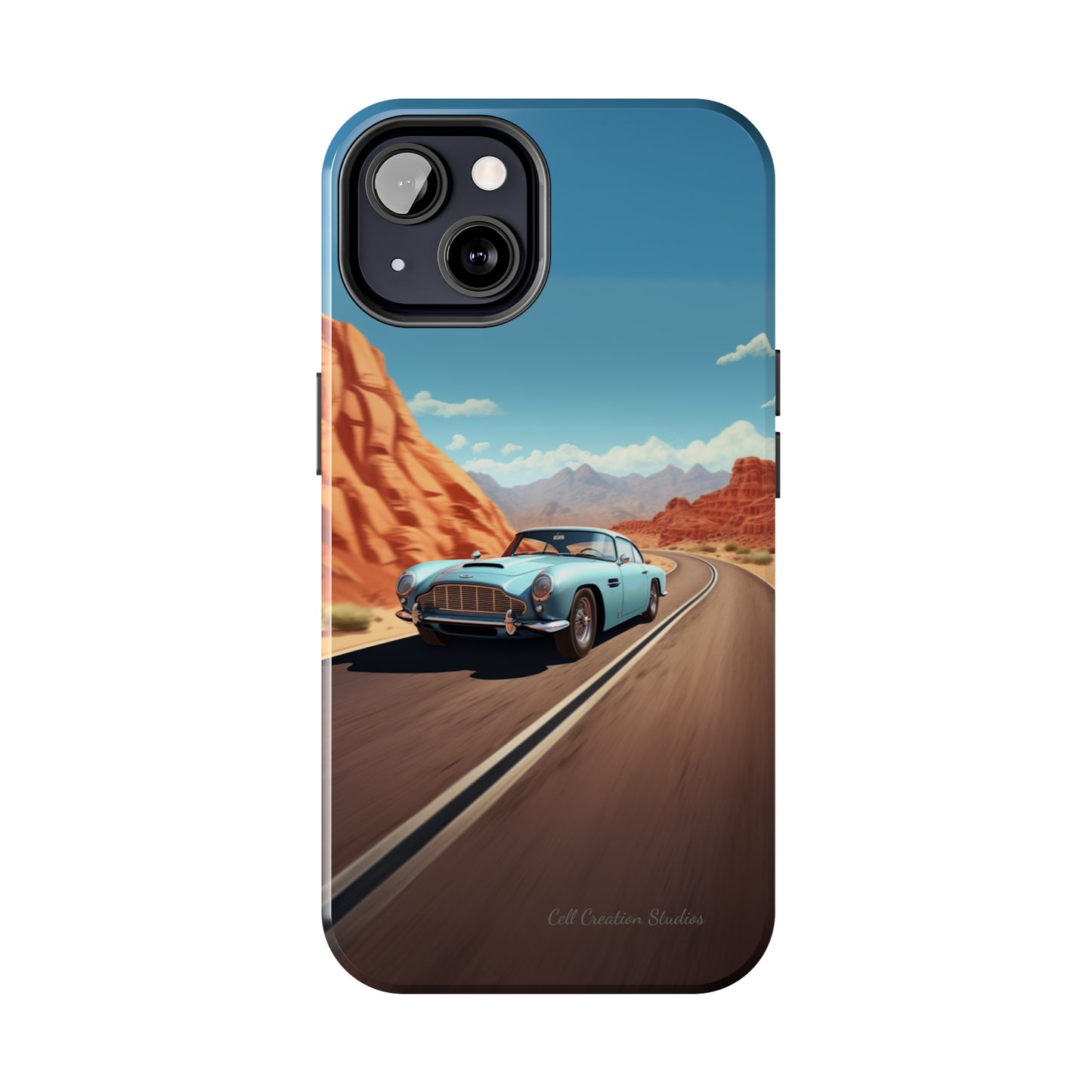 "Silver Racing Legend" -Tough iPhone Cases