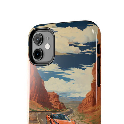 "Desert Racer Ferrari Edition" -Tough iPhone Cases