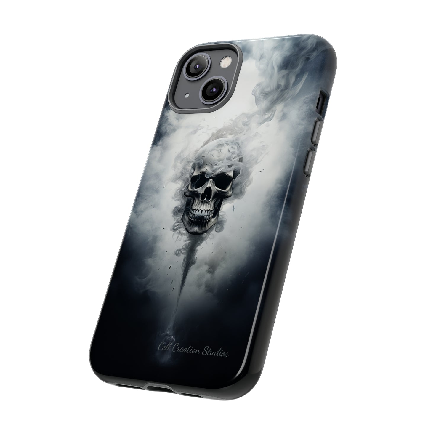 "Mystic Smoke Skull" -Tough iPhone Cases