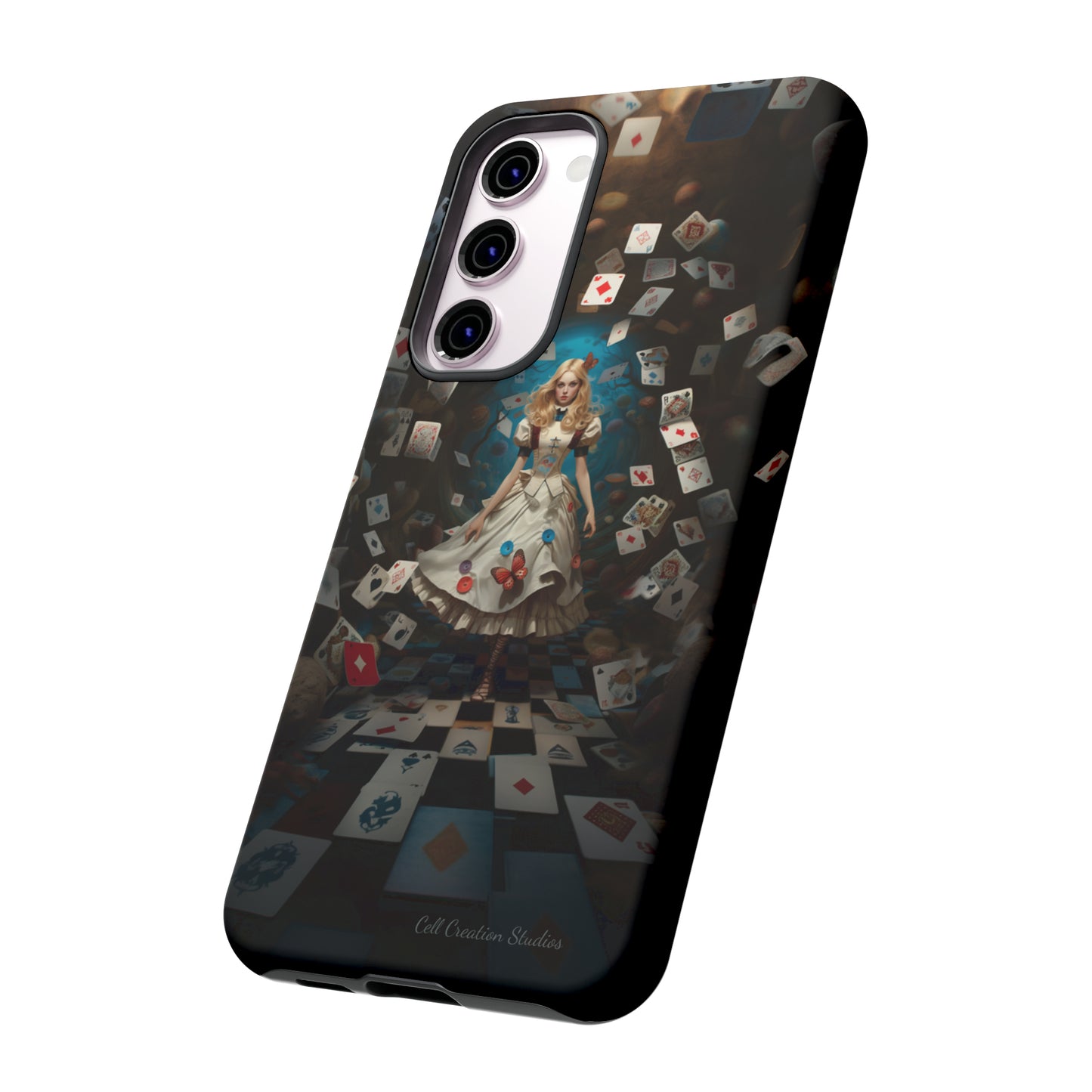 Introducing the "Alice in Wonderland" Cell Phone Case – A Journey Through Imagination -Tough Cases