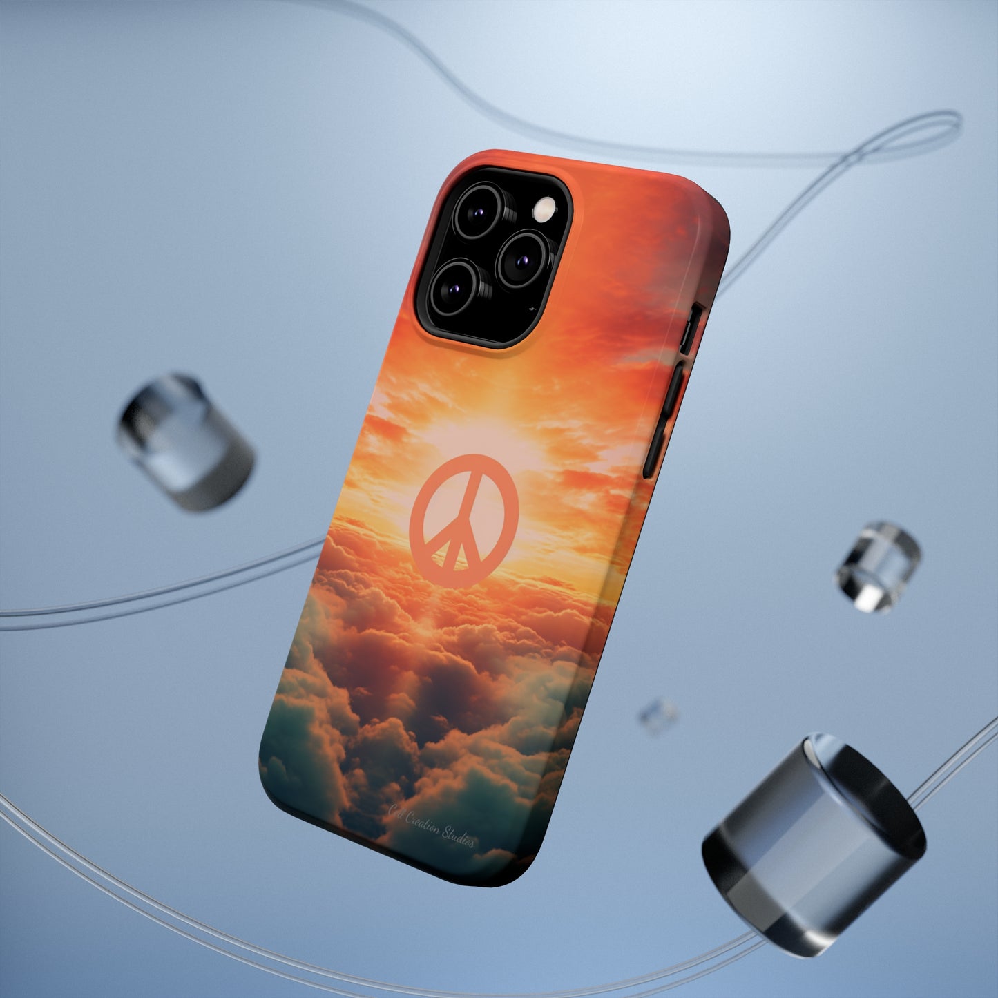 Introducing the "Sky Peace" Cell Phone Case – Carry Tranquility in Your Pocket -MagSafe Tough Cases