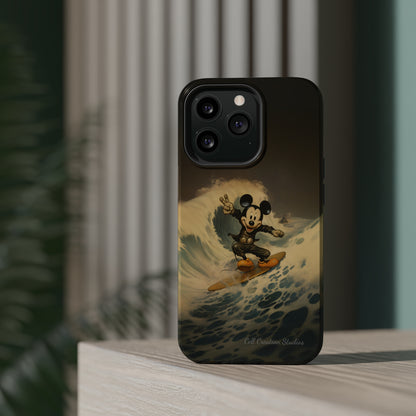 "Surf's Up Mickey" -MagSafe Tough iPhone Cases