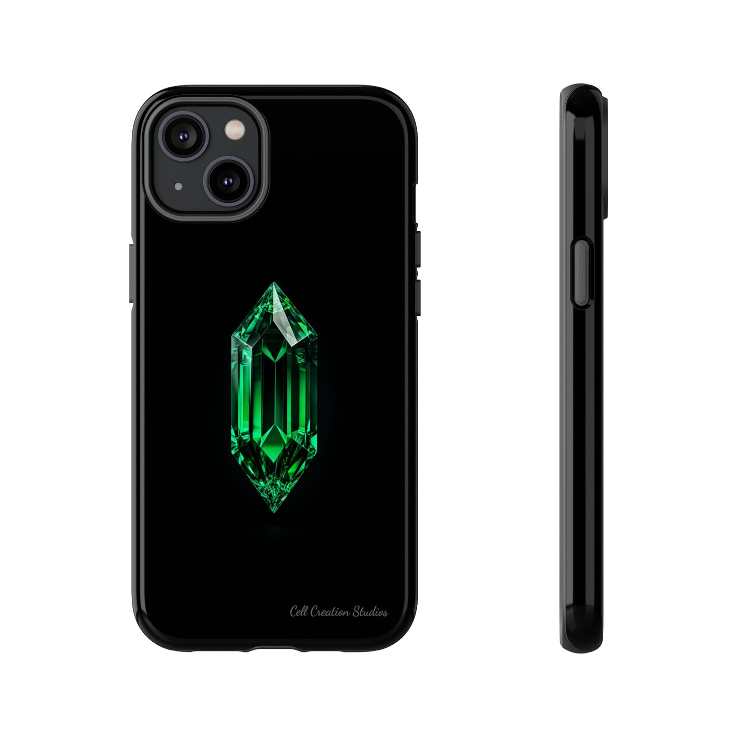 "Emerald Elegance" Phone Case -Tough Cases