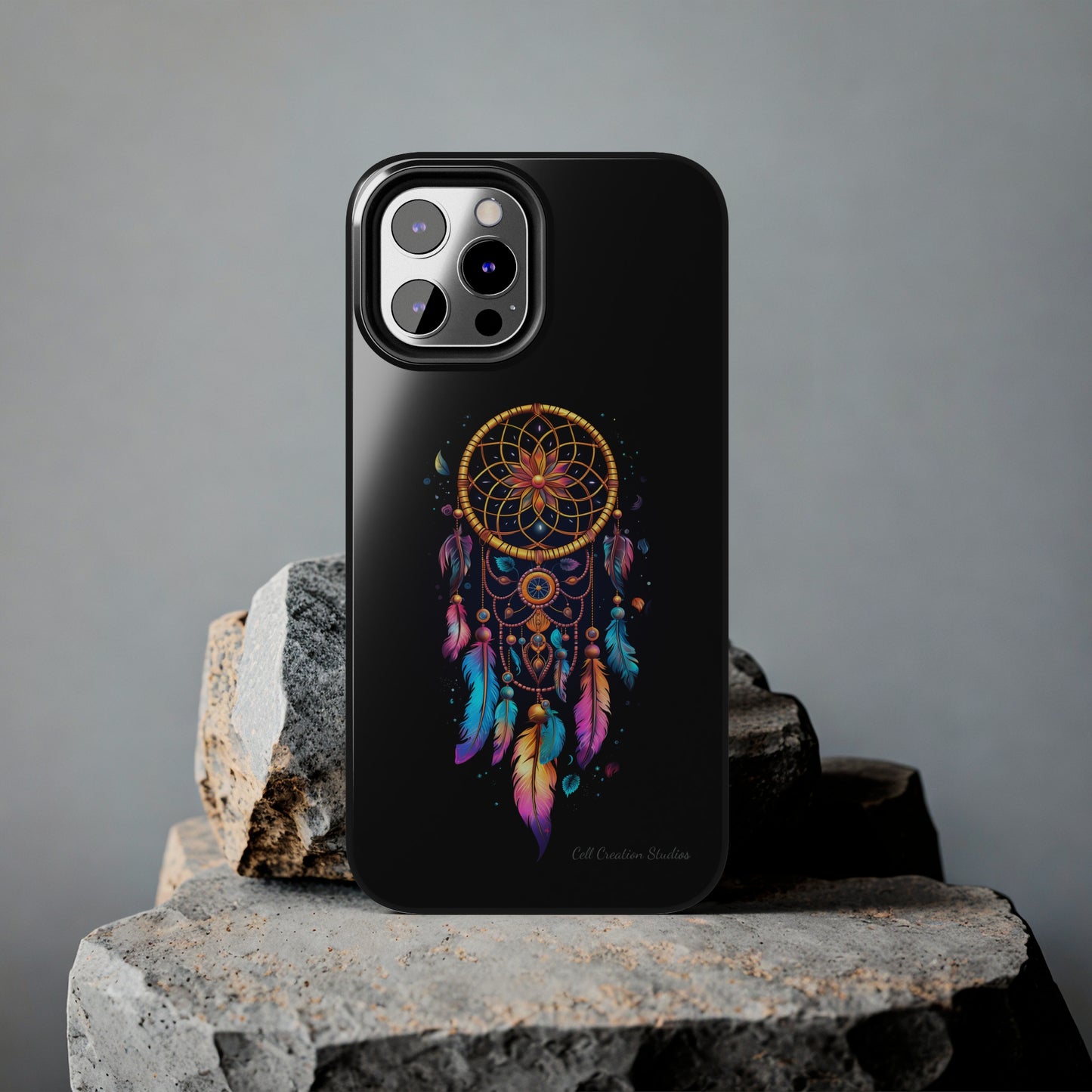 Introducing the "Dream Catcher Delight" Cell Phone Case – Embrace the Magic of Dreams -Tough Phone Cases