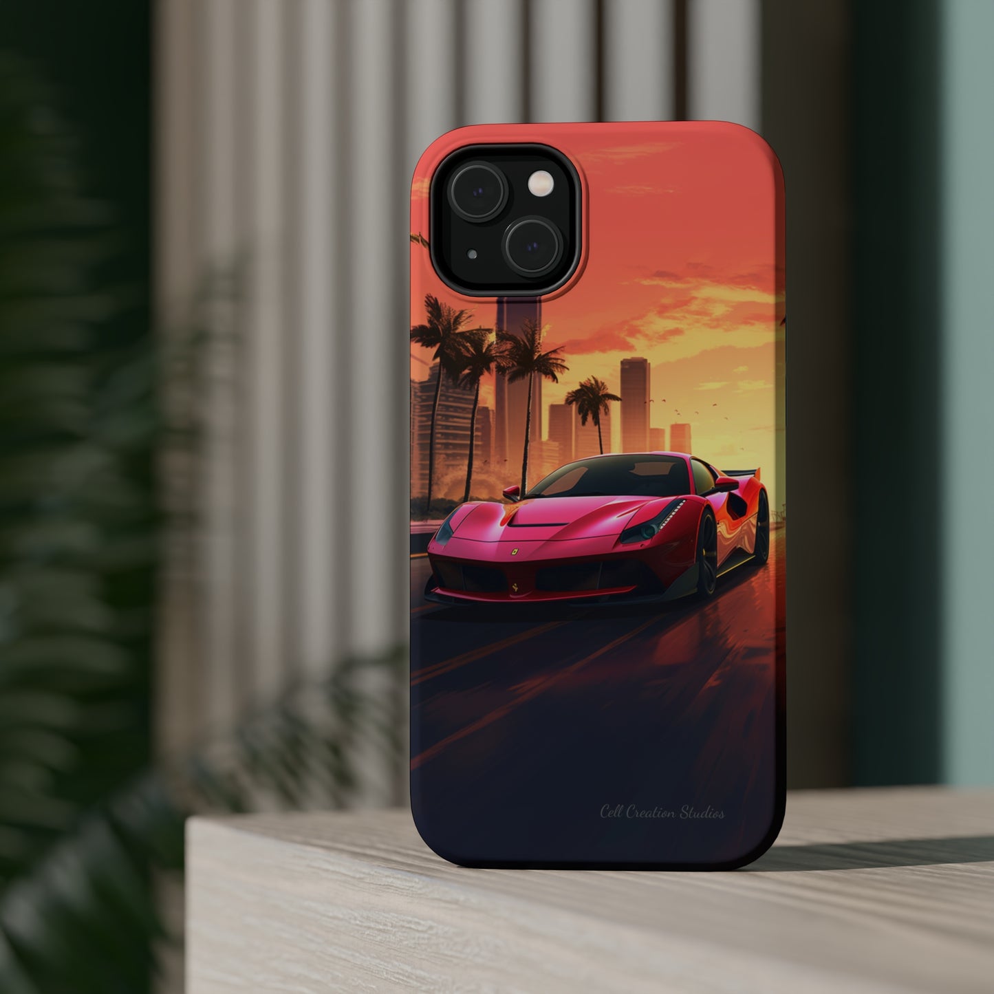 "Sunset Boulevard Ferrari Edition" -MagSafe Tough iPhone Cases