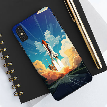 Introducing the "NASA Space Shuttle Launch" Cell Phone Case – Elevate Your Style to New Heights -Tough Phone Cases