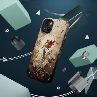 Introducing the "Heroic Guardian" Cell Phone Case – Unleash Your Inner Superhero with Captivating Design -MagSafe Tough Cases