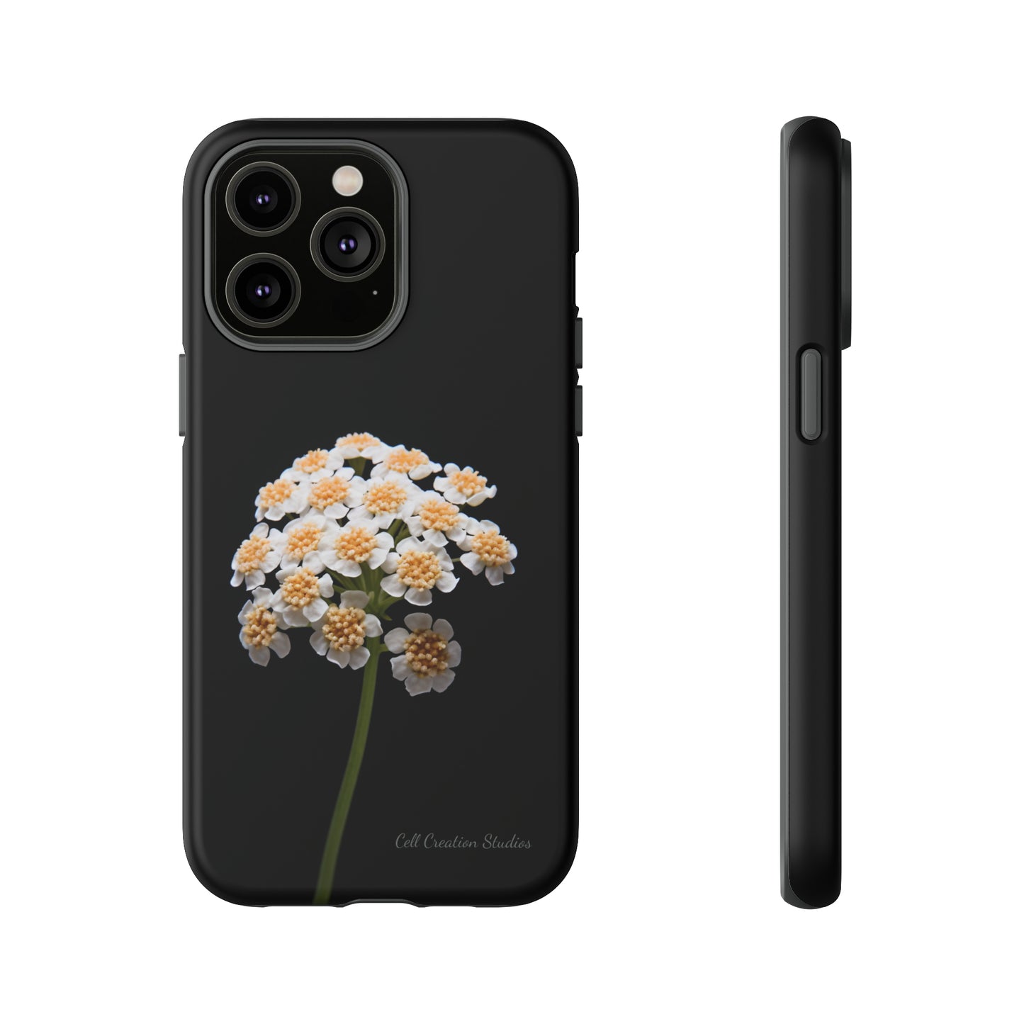 "Elegant Yarrow Bloom"  -Tough iPhone Cases