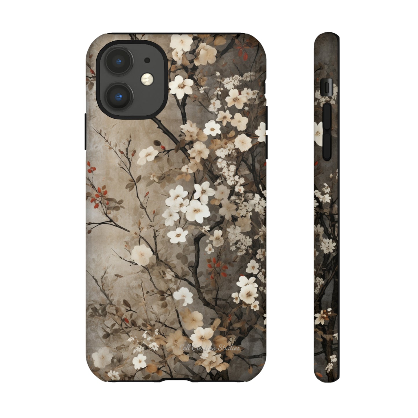 "Whimsical Blooms" -Tough iPhone Cases