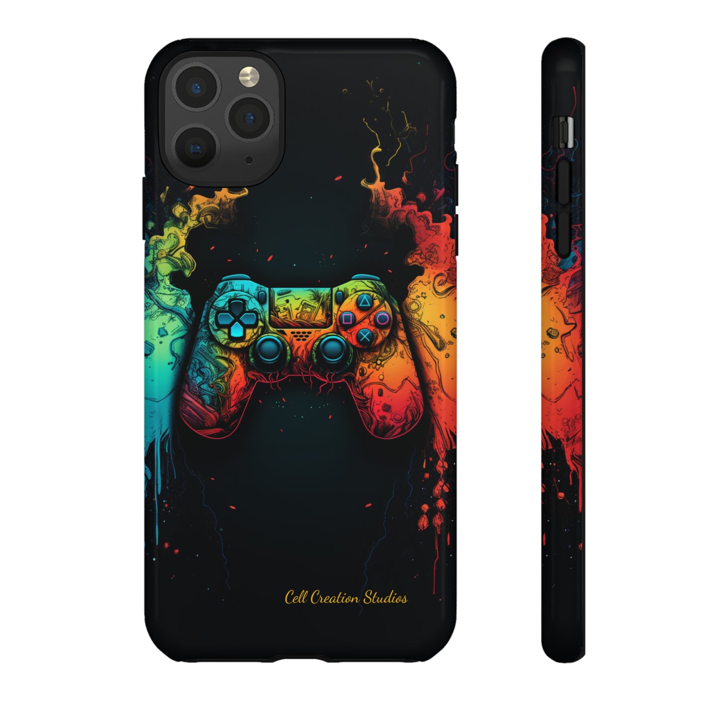 "ColorBlast Gaming" -Tough iPhone Cases