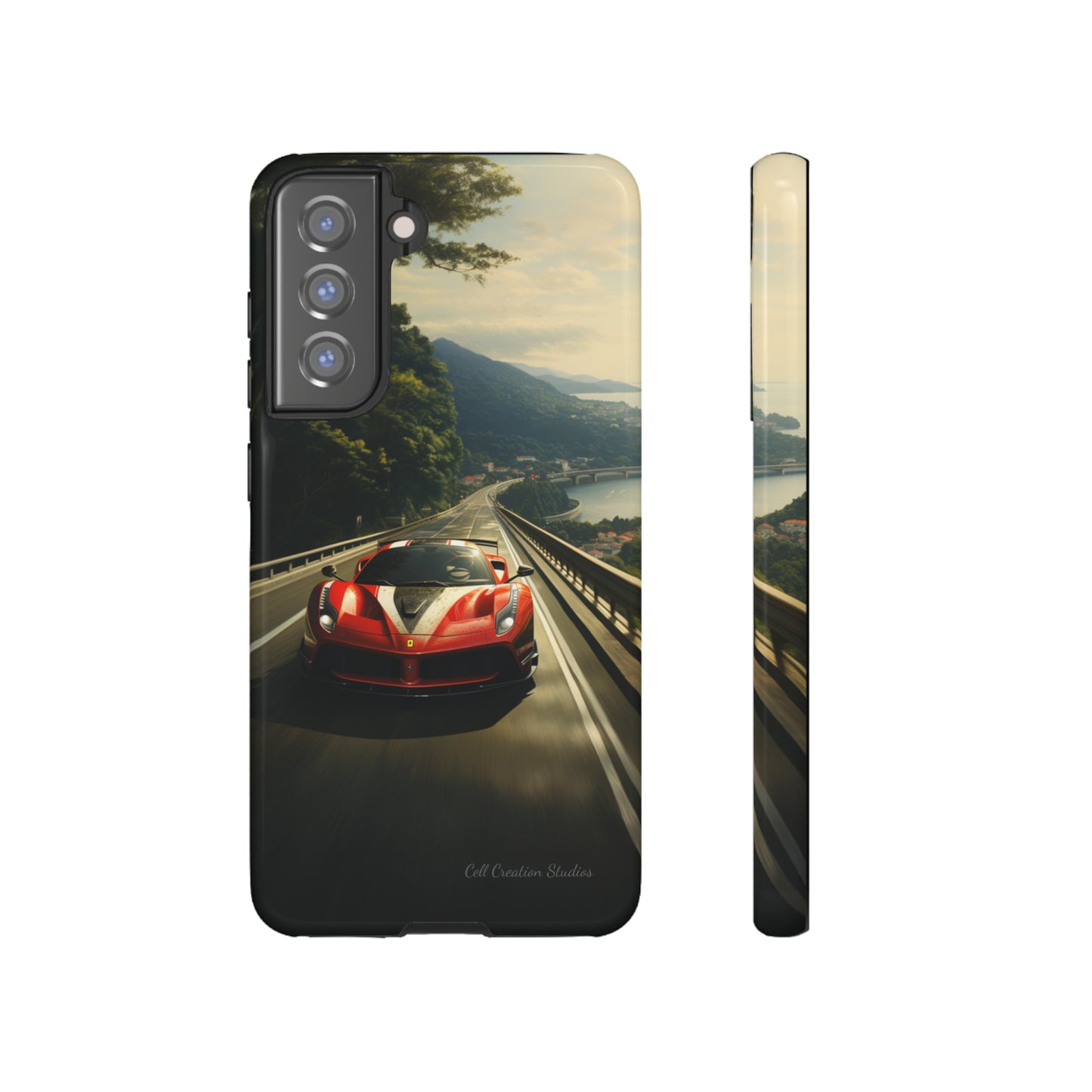 "Tropical Thrill Ferrari Edition" -Tough Samsung Phone Cases