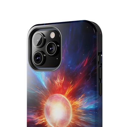 Introducing the "Stellar Cataclysm" Cell Phone Case – Capture the Cosmic Drama of a Neutron Star Explosion! -Tough Phone Cases