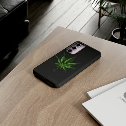 "Cannabis Chic" Marijuana Leaf Phone Case -Tough Cases