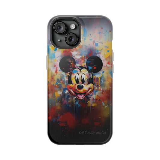 "Cheerful Mickey Mouse" -MagSafe Tough iPhone Cases