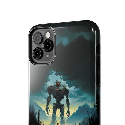 Introducing the "Rising Titan" Cell Phone Case – Witness the Astonishing Emergence of a Giant Robot! -Tough Phone Cases