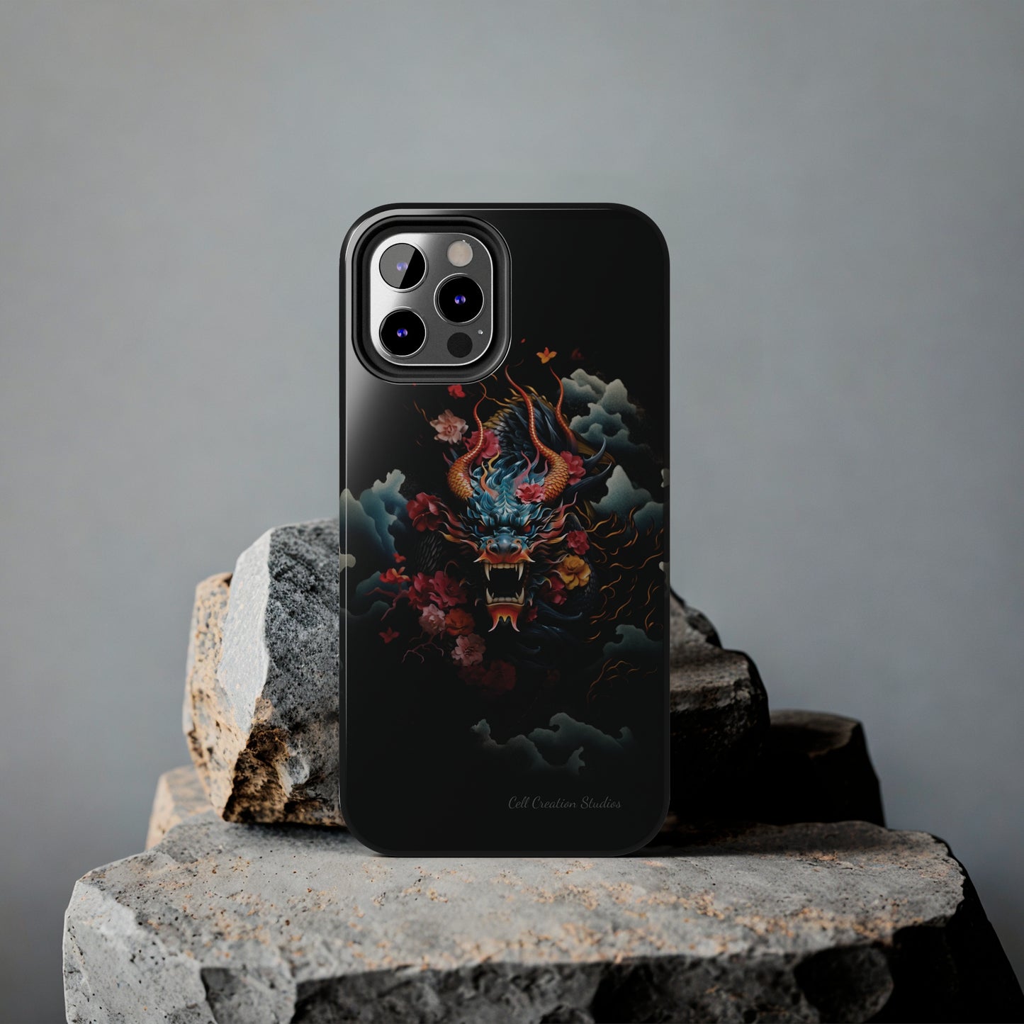 Introducing the "Japanese Dragon Majesty" Cell Phone Case – Embrace the Legend in Style -Tough Phone Cases